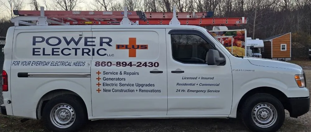 Slide of Power Plus Electric