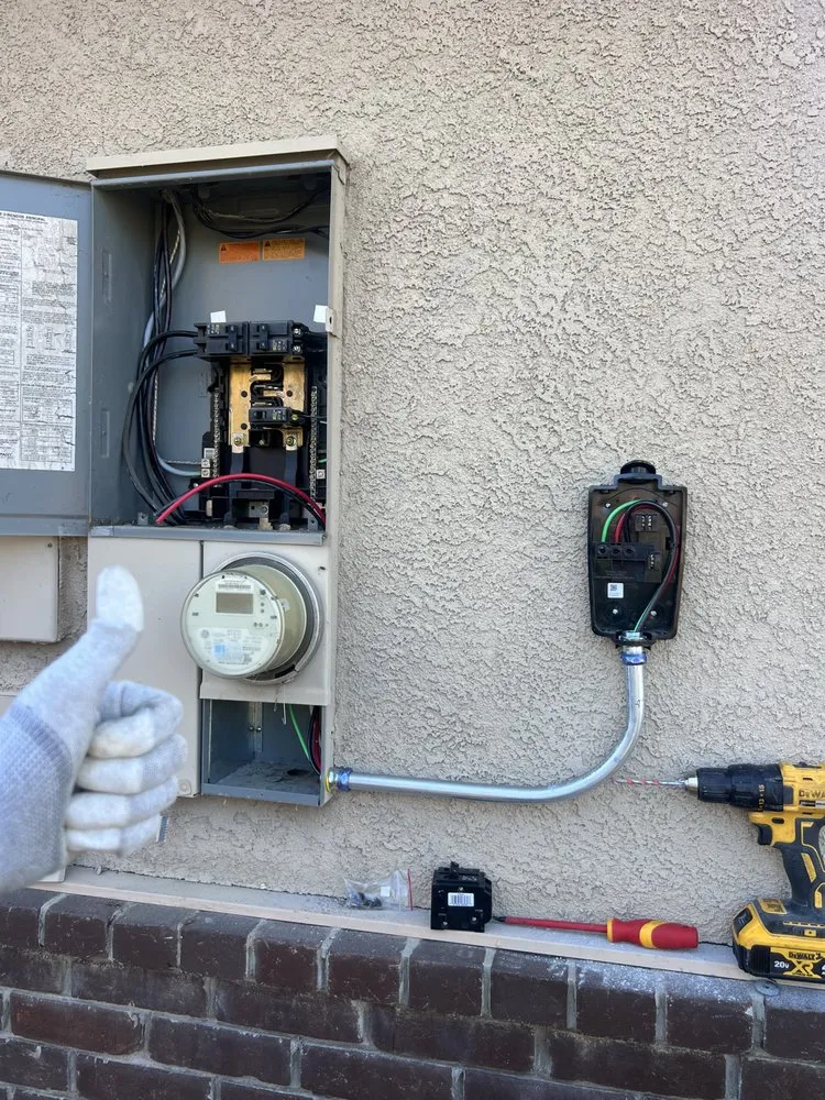 Slide of Power plus electrical