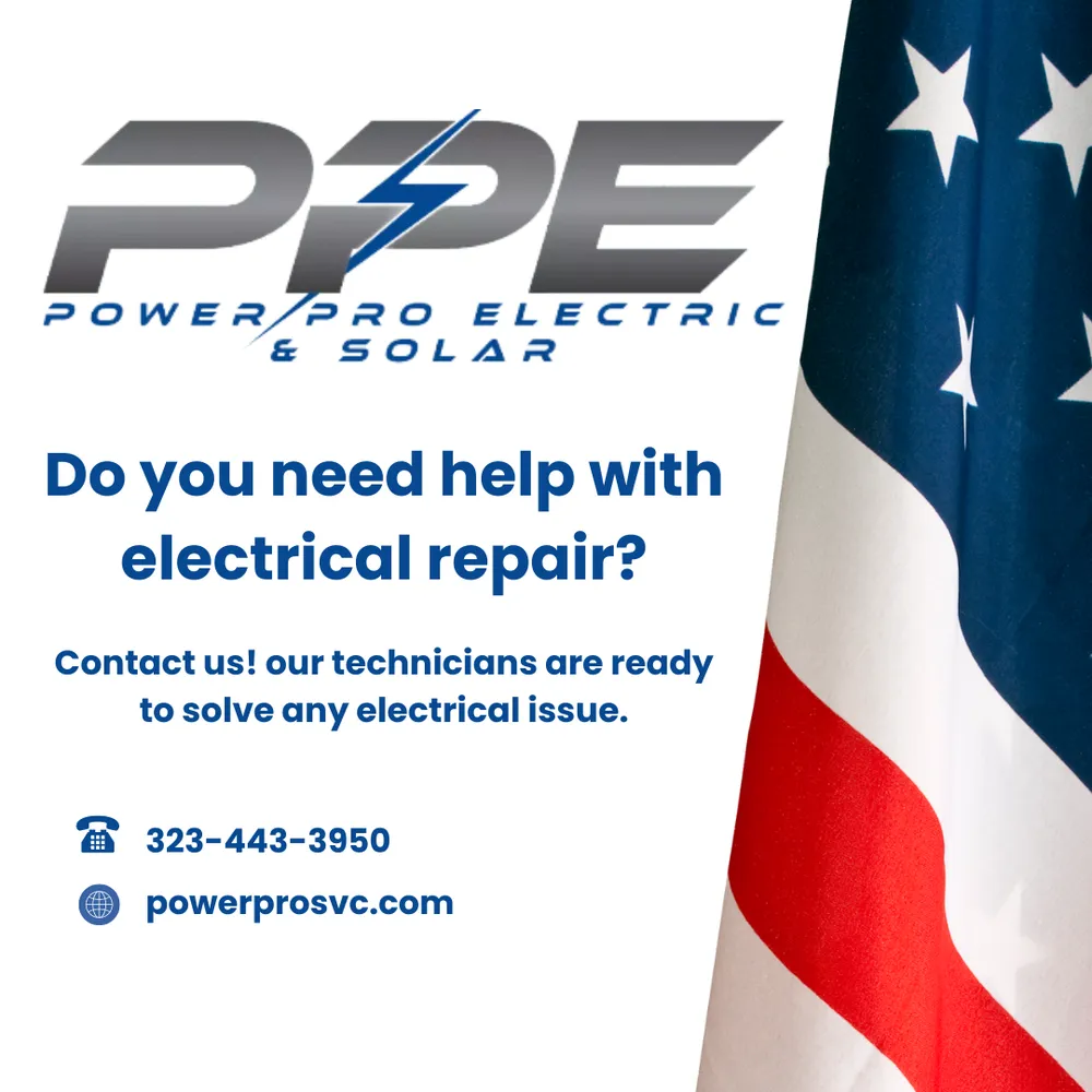 Slide of Power Pro Electric and Solar