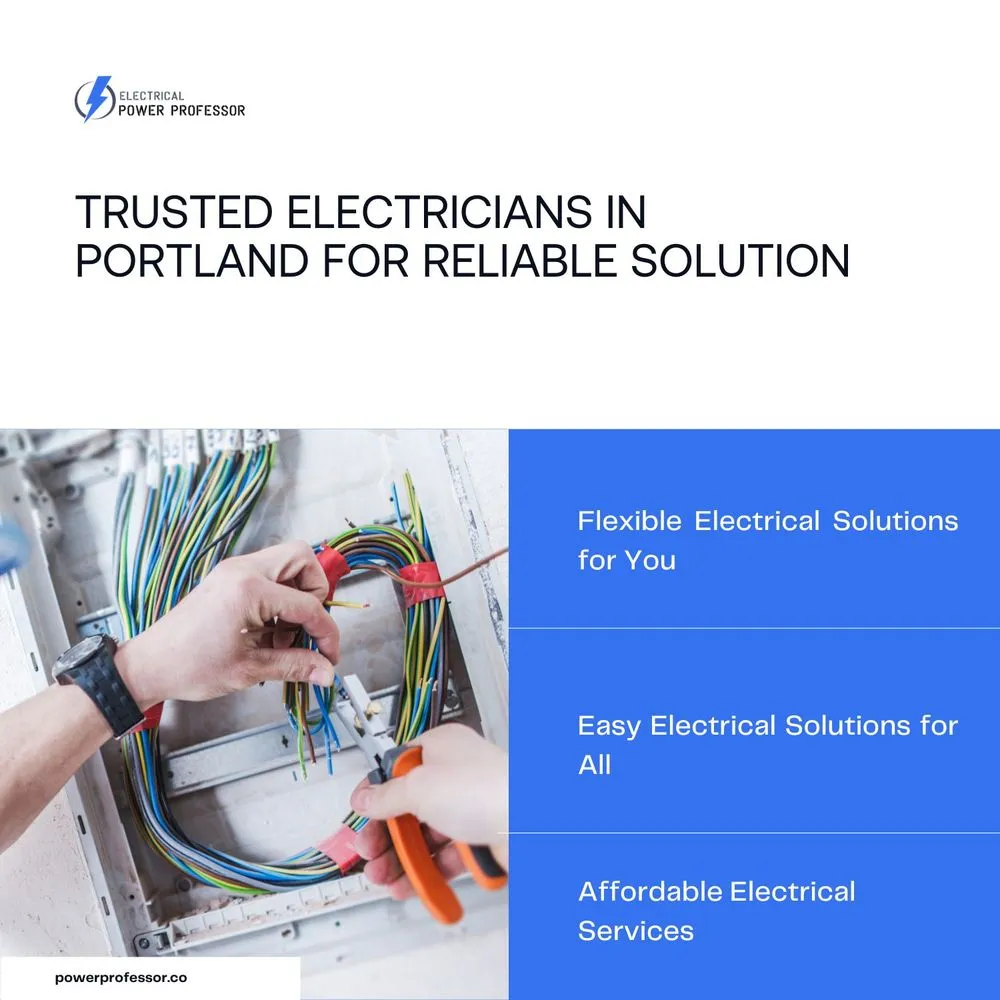 Affordable electrical repair experts serving Portland, WA - Power Professor