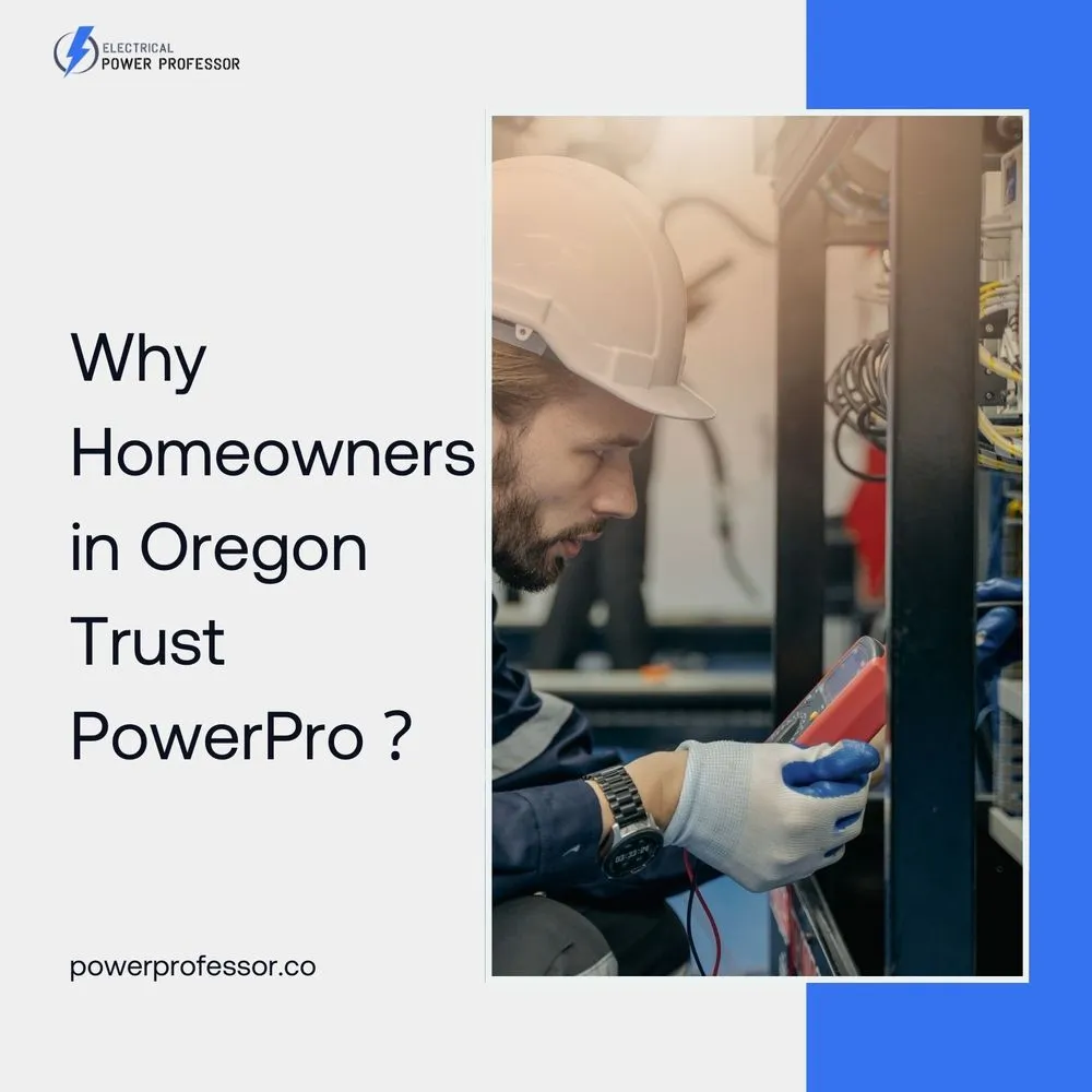 Reliable panel upgrade service in Portland, WA - Power Professor