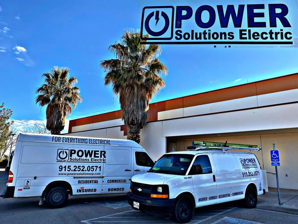 Slide of Power Solutions Electric