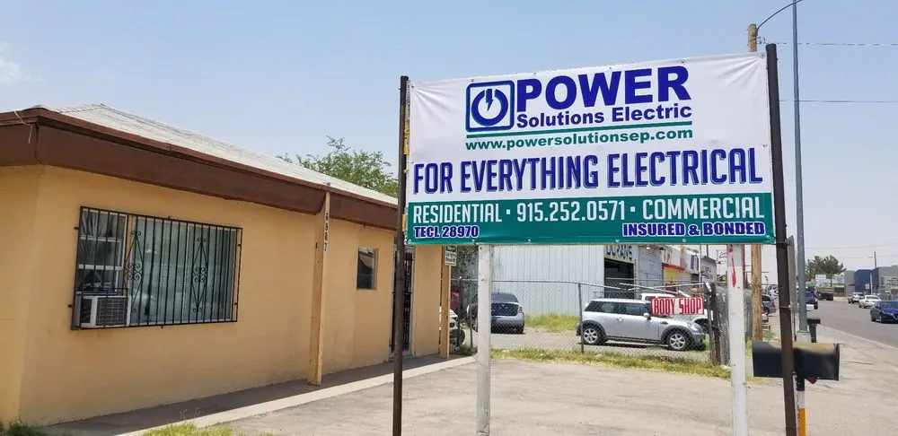 Slide of Power Solutions Electric