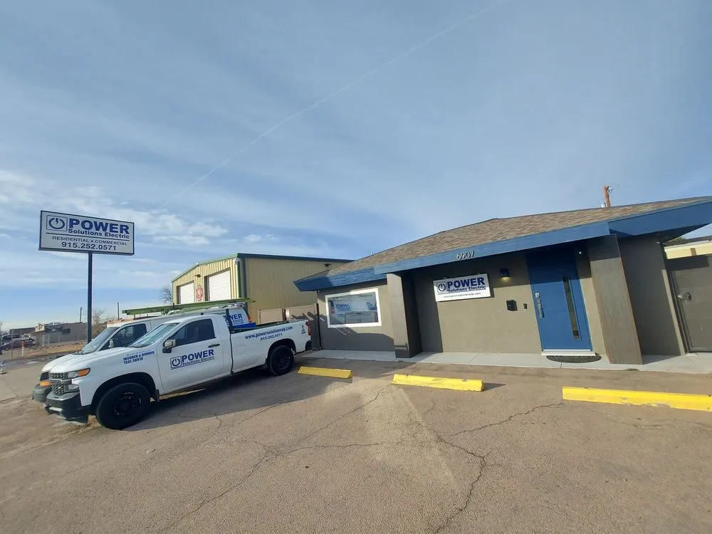 Slide of Power Solutions Electric