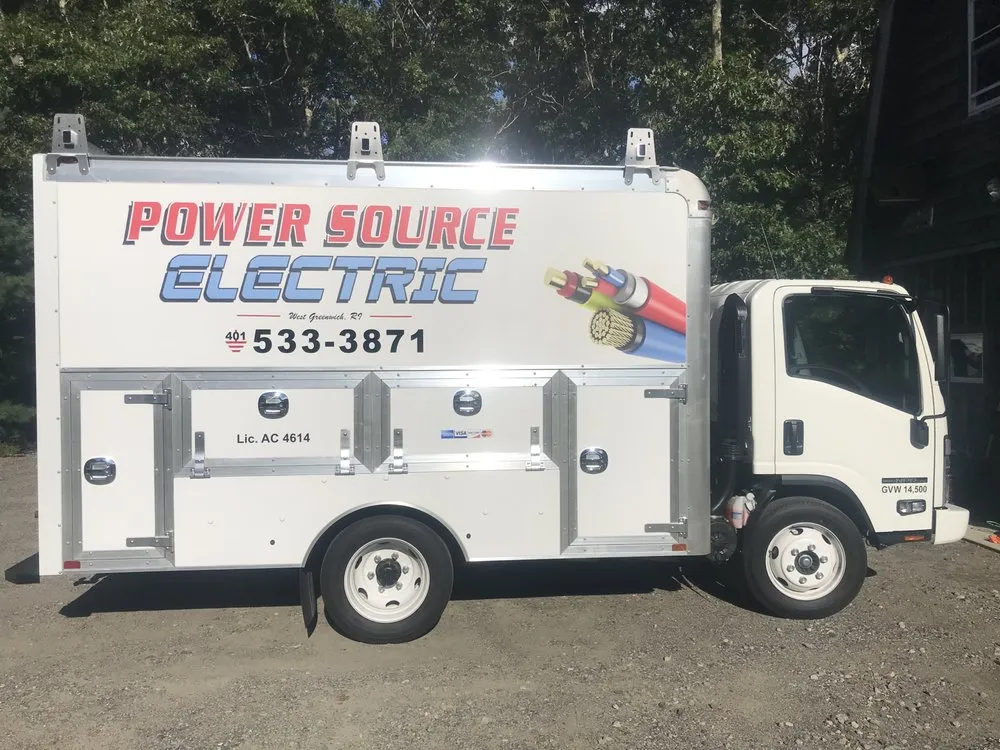 Slide of Power Source electric