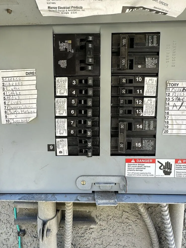 Slide of Power Surge Electrical