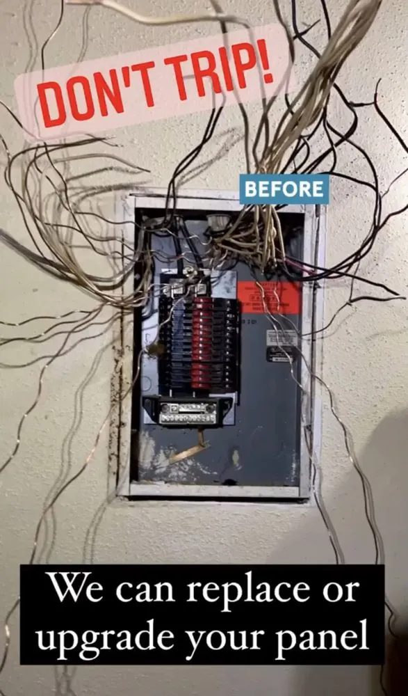 Slide of Power Up Electrical