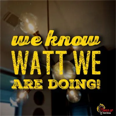 Power Up Electrical Logo