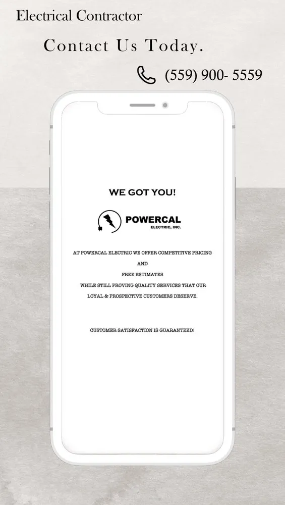 Slide of Powercal Electric