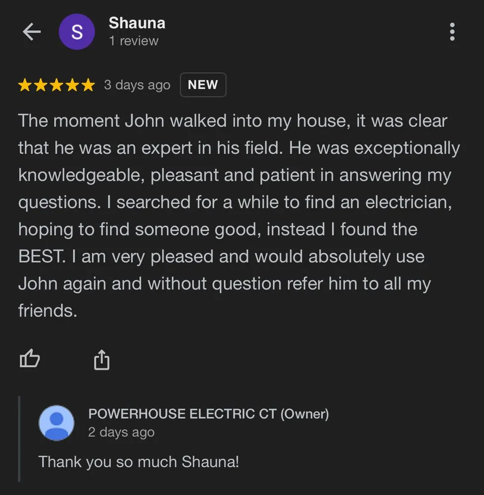 Slide of Powerhouse Electric