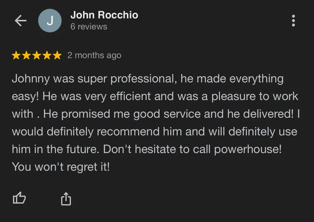 Slide of Powerhouse Electric