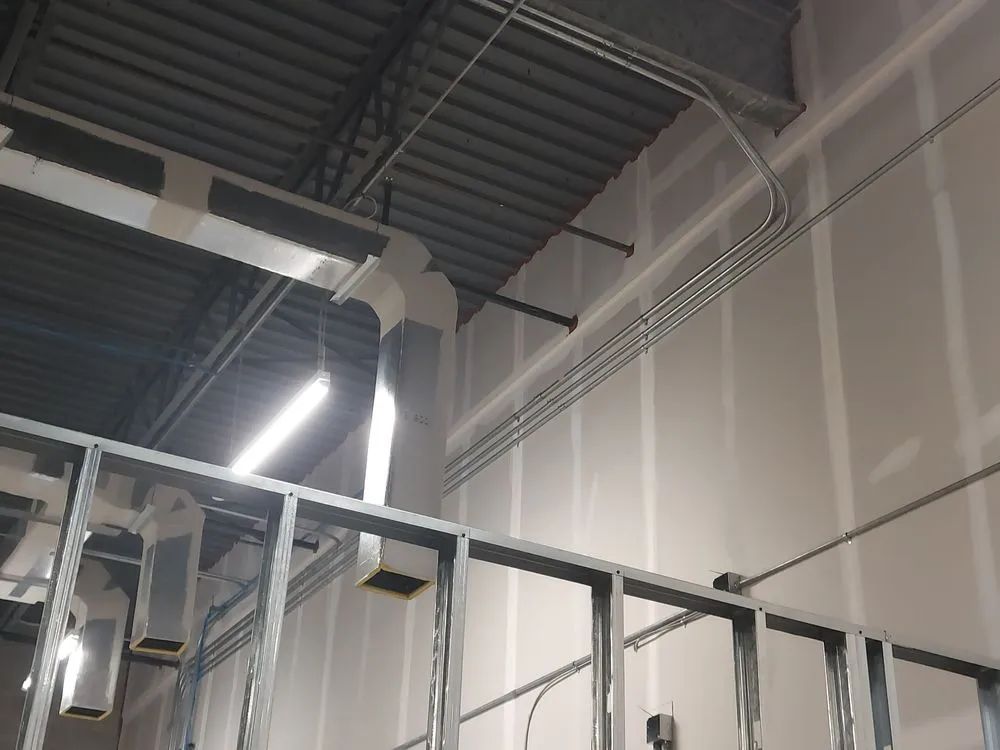 Emergency lighting installation in , by Powering Forward Services