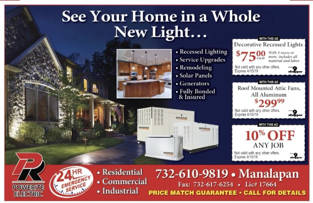 Slide of Powerite Electric