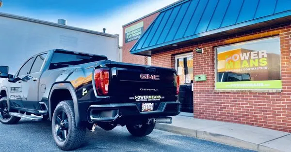 PowerMeans Electric Logo