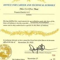 Slide of Powers Electrical Service