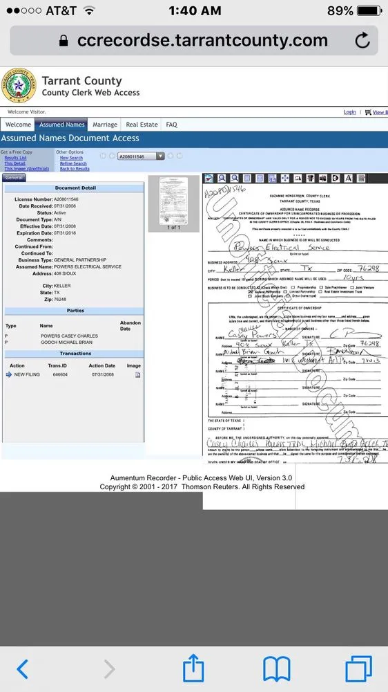 Slide of Powers Electrical Services