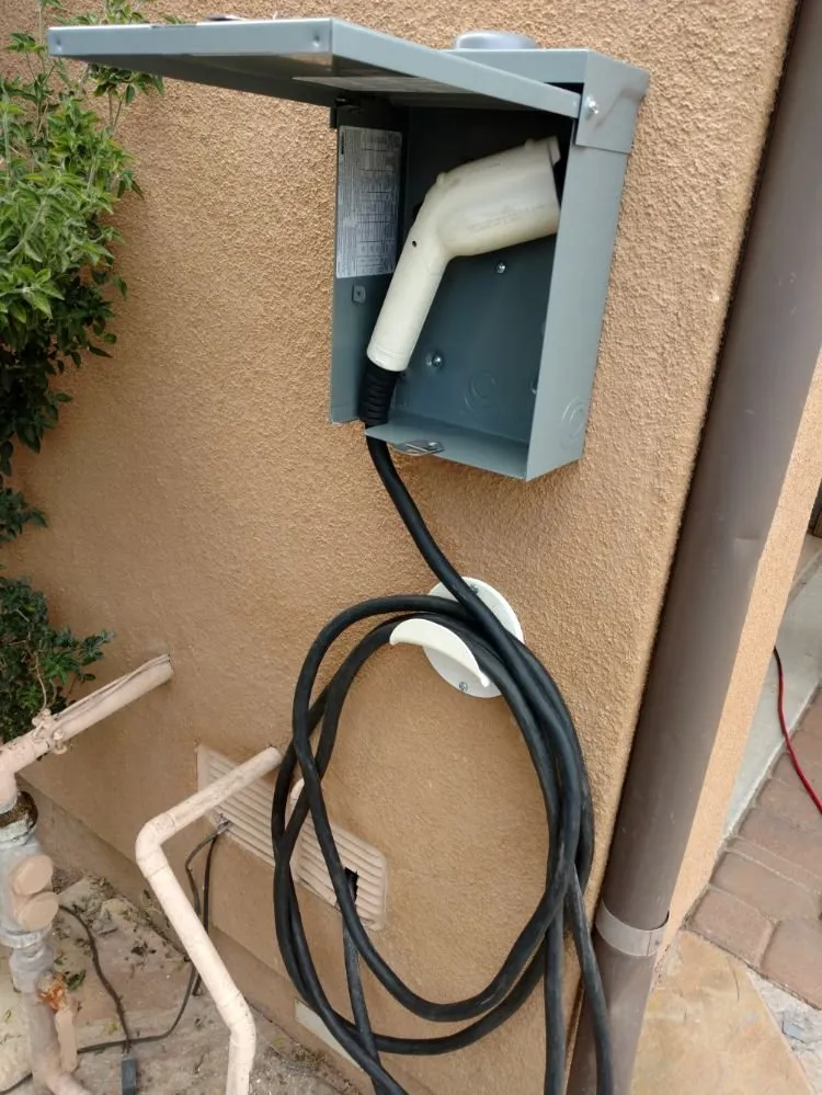 Slide of Pre Flight Electrical Service