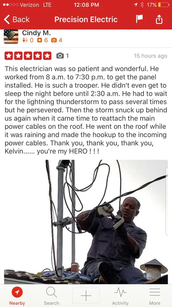 Slide of Precise Electric