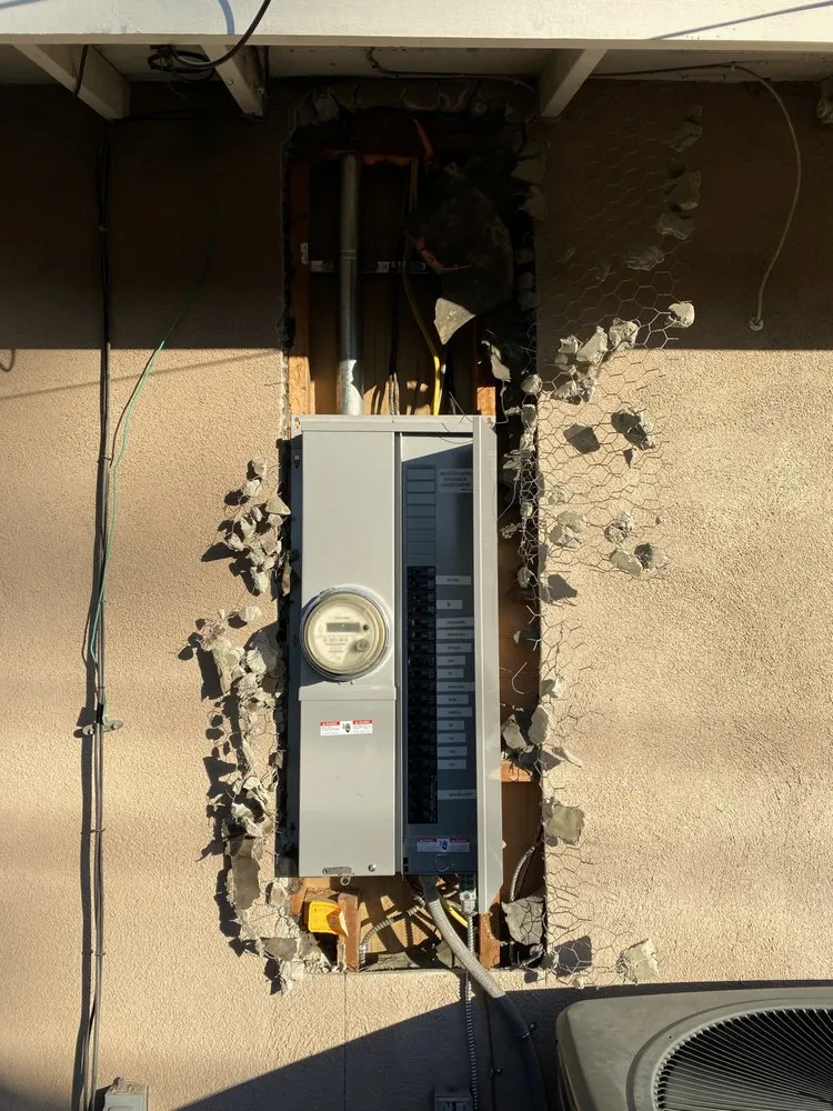 Slide of Precise Wiring Electric