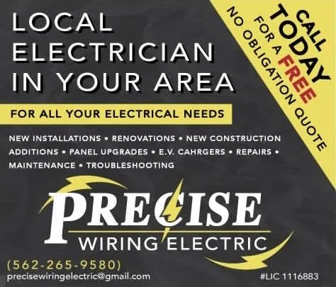 Slide of Precise Wiring Electric