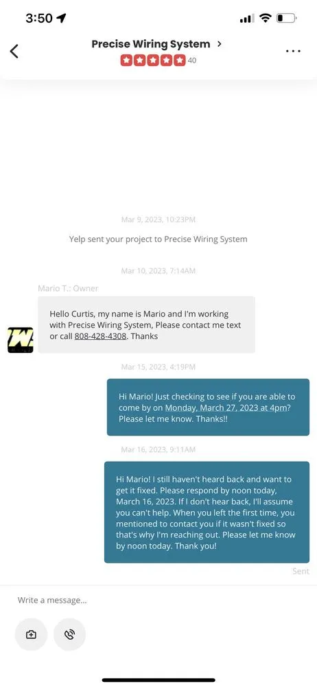 Slide of Precise Wiring System