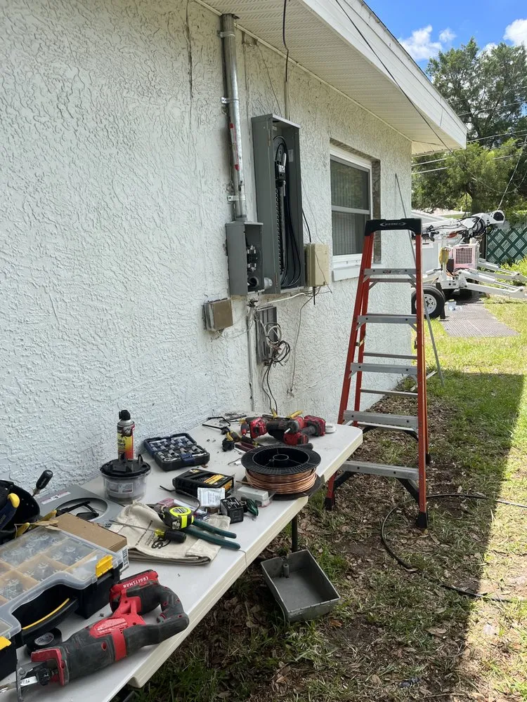 Slide of Precision Electric of Tampa Bay