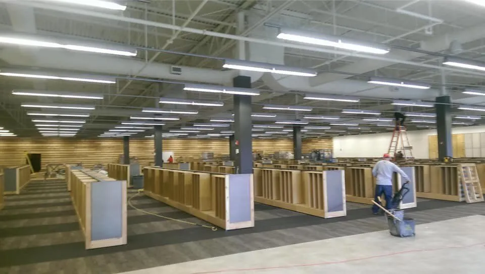 Professional lighting installation in St. Johns, MI by Precision Electric