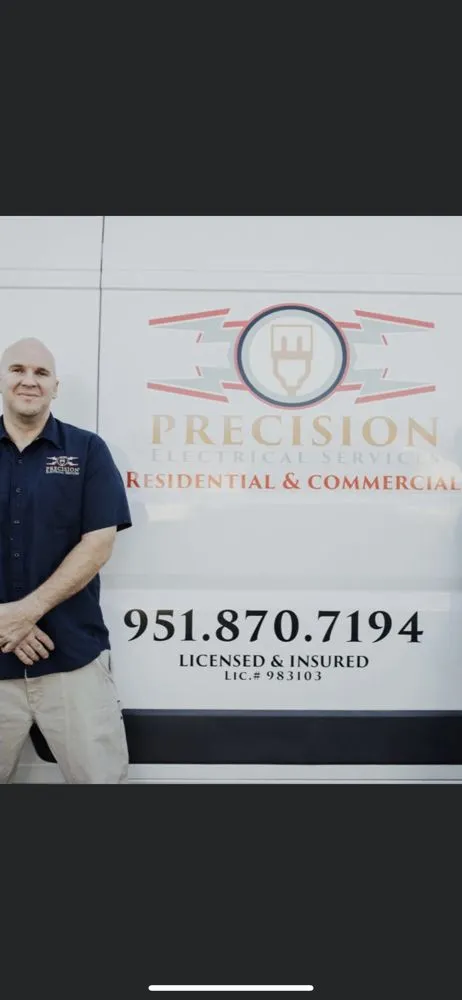 Slide of Precision Electrical Services