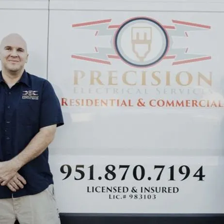 Slide of Precision Electrical Services