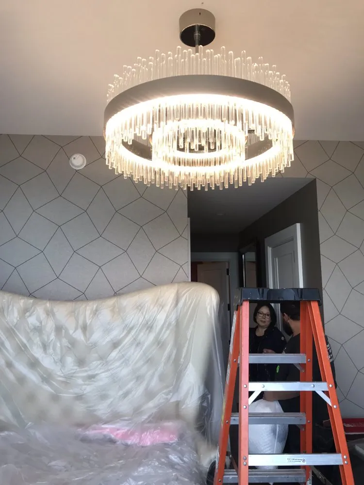 Professional electrician providing wiring installation in ,