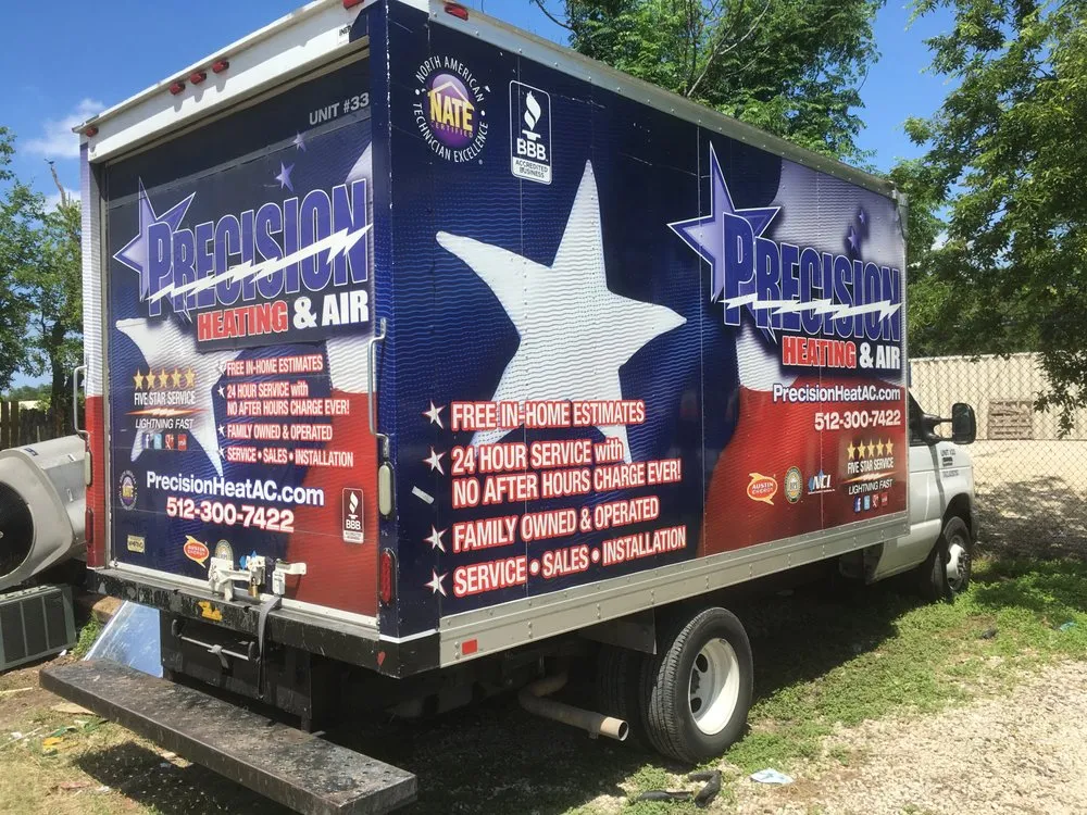 Slide of Precision Heating & Air