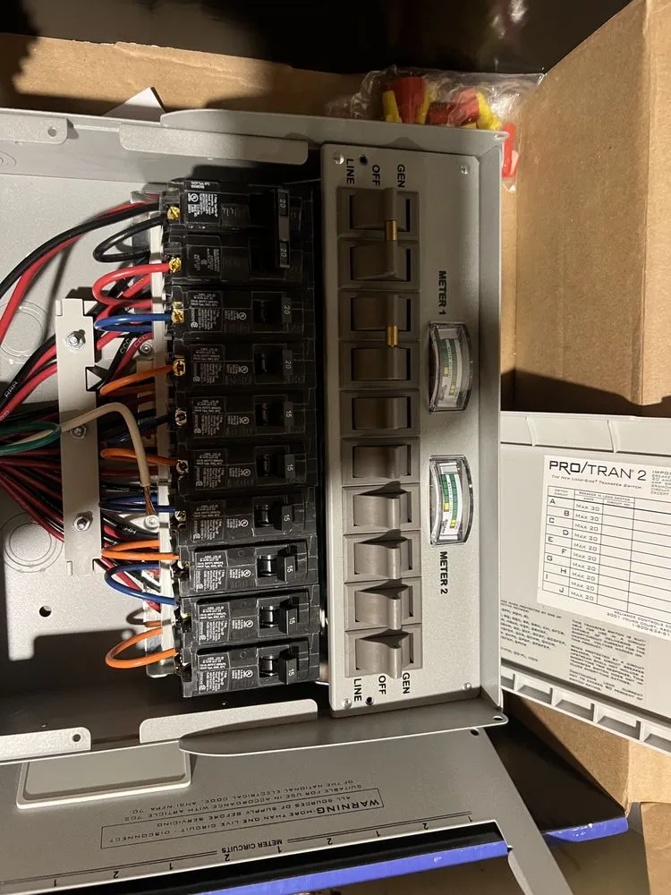 Slide of Precision Power & Electric