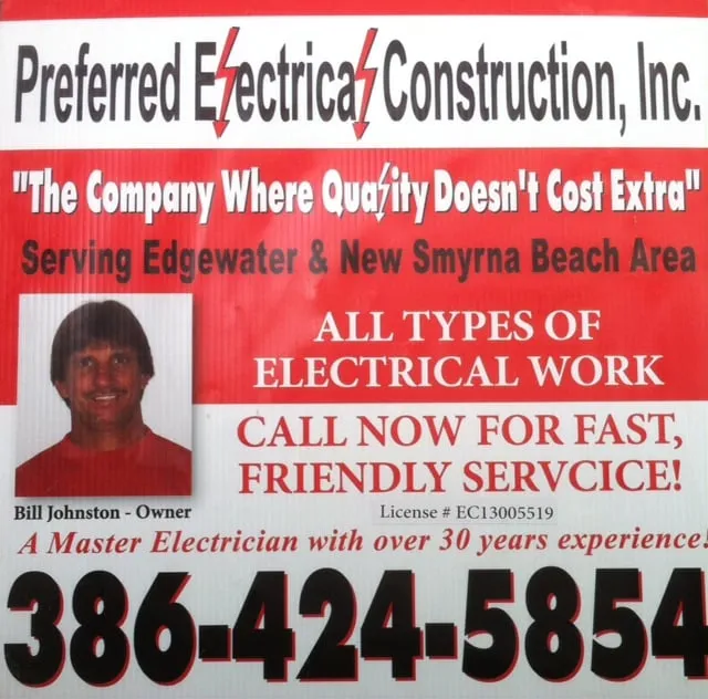 Slide of Preferred Electrical Construction