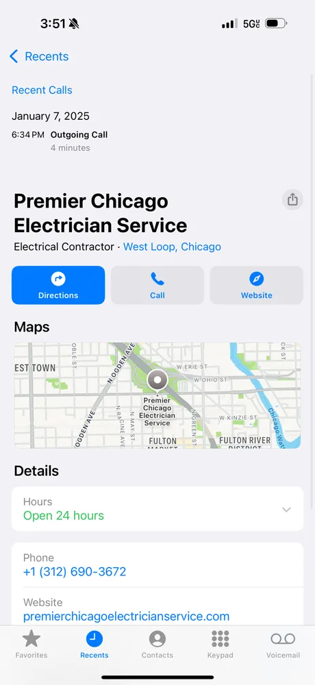 Slide of Premier Chicago Electrician Service