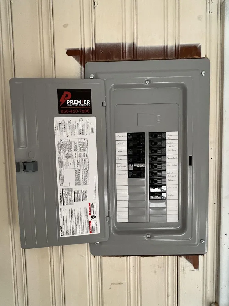 Slide of Premier Electric Services