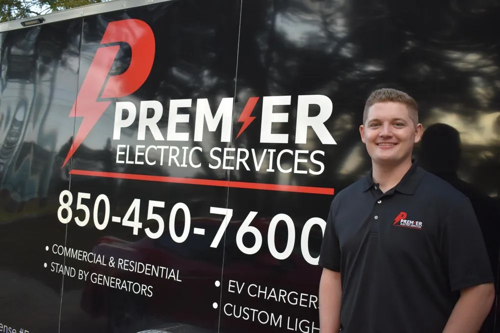 Slide of Premier Electric Services