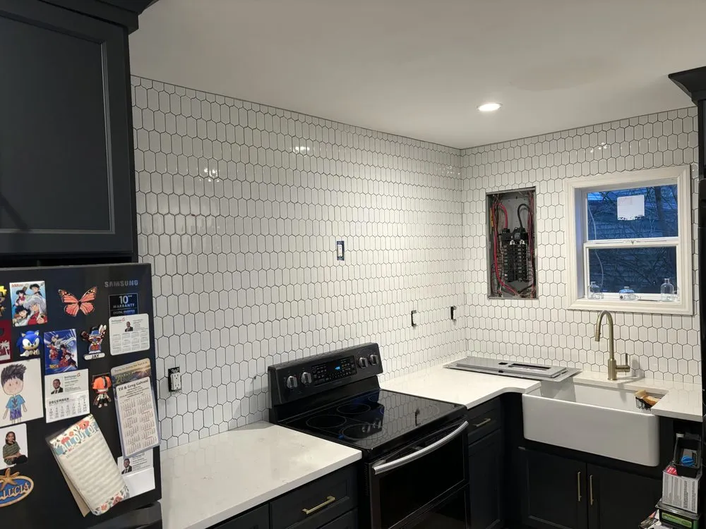 Professional electrical service for homes in wiring installation,  by 