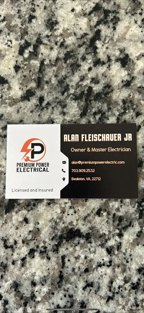 Slide of Premium Power Electrical