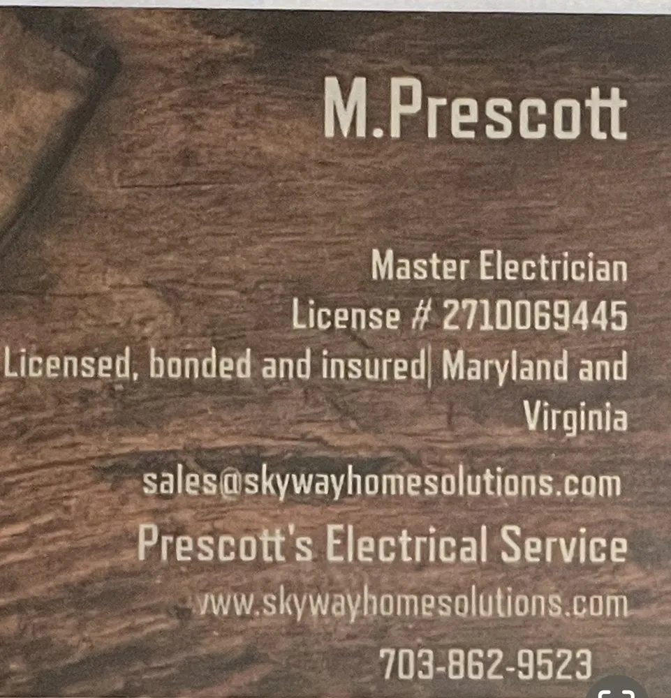 Slide of Prescotts Electrical Services