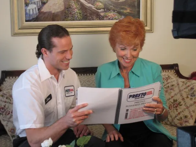 Slide of Presto Electric