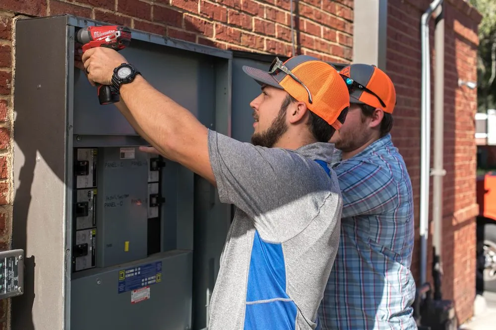 Trusted electrician providing emergency electrical service in ,