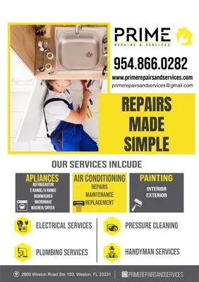 Prime Repairs and Services Logo