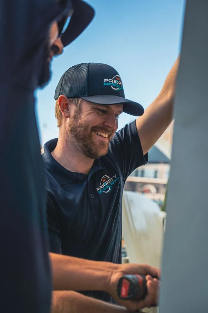 Slide of Priority Electrical 