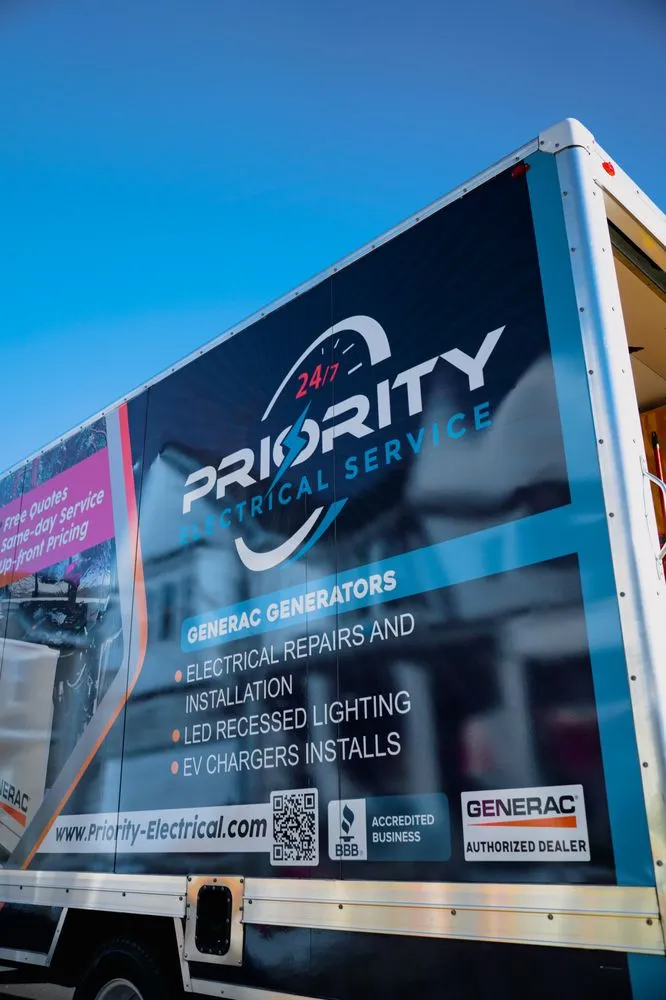 Slide of Priority Electrical 