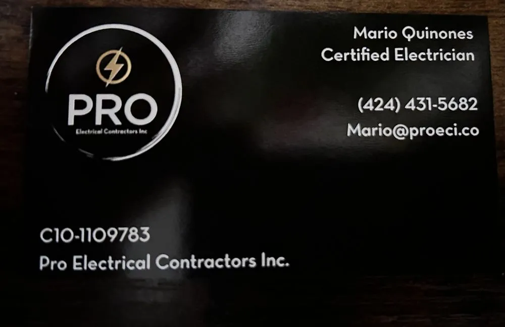 Slide of Pro Electrical Contractors