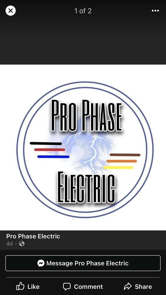 Slide of Pro Phase Electric