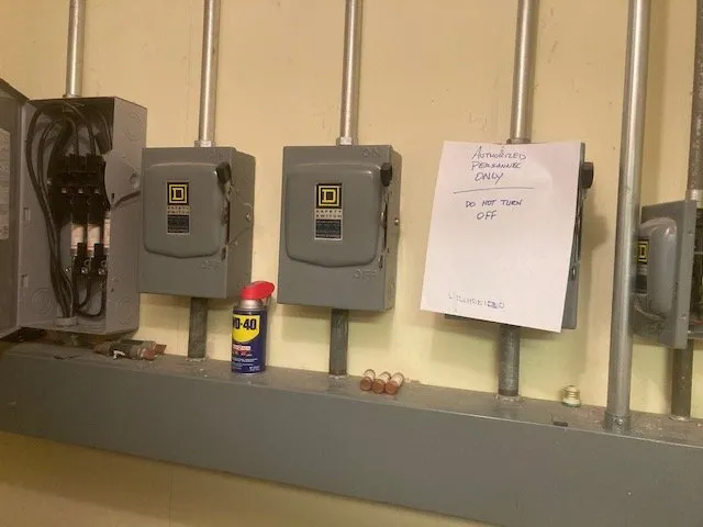 Emergency wiring installation in , by Pro Phase Electric