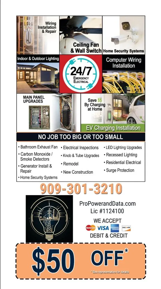 Slide of Pro Power and Data