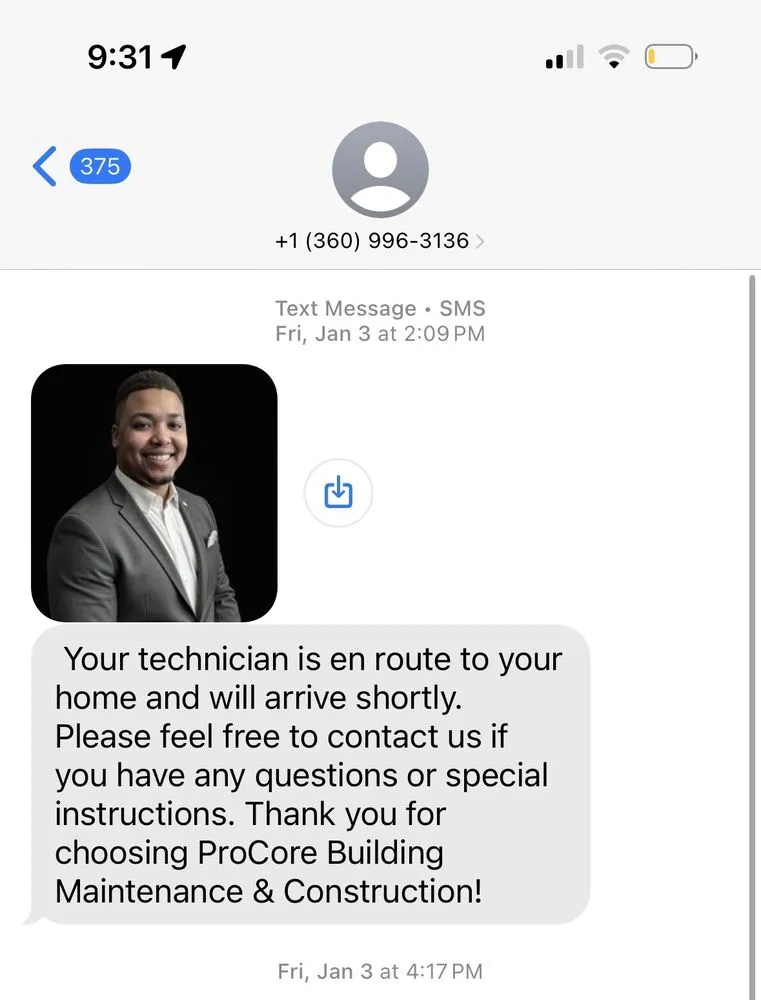 Slide of ProCore Building Maintenance & Construction