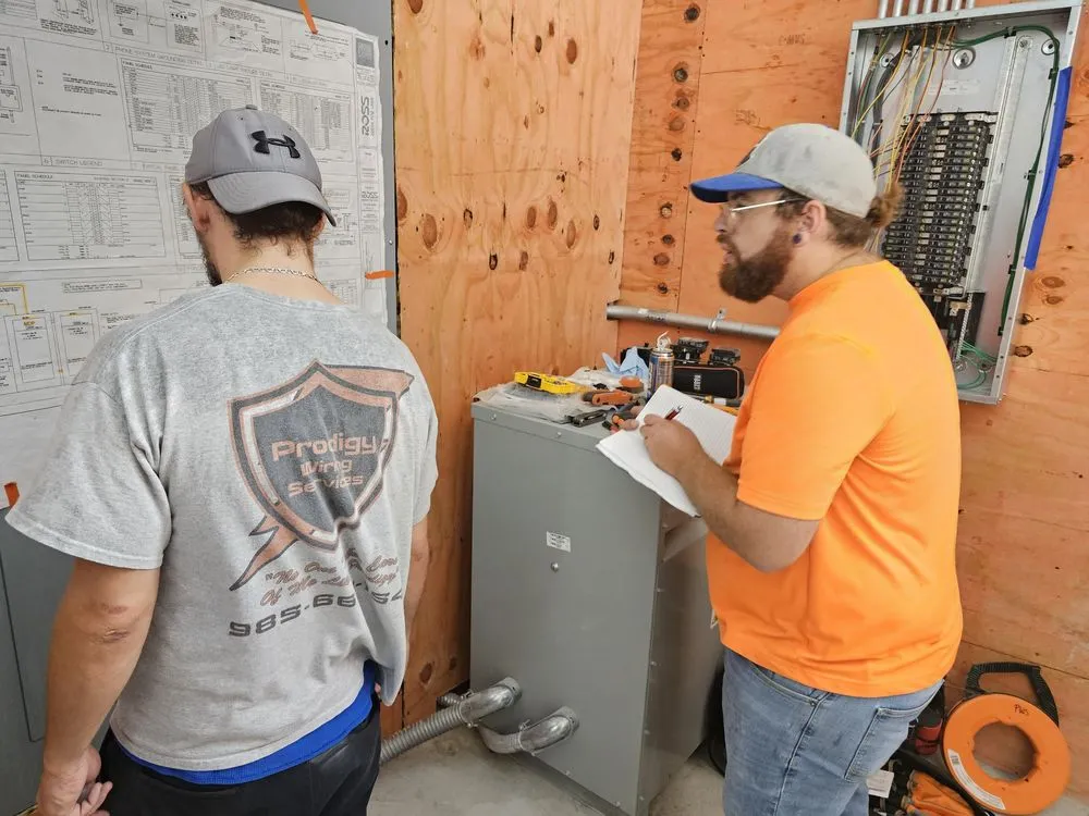 Slide of Prodigy Wiring Services